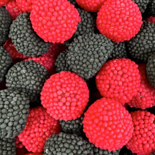 Black and Red Berries
